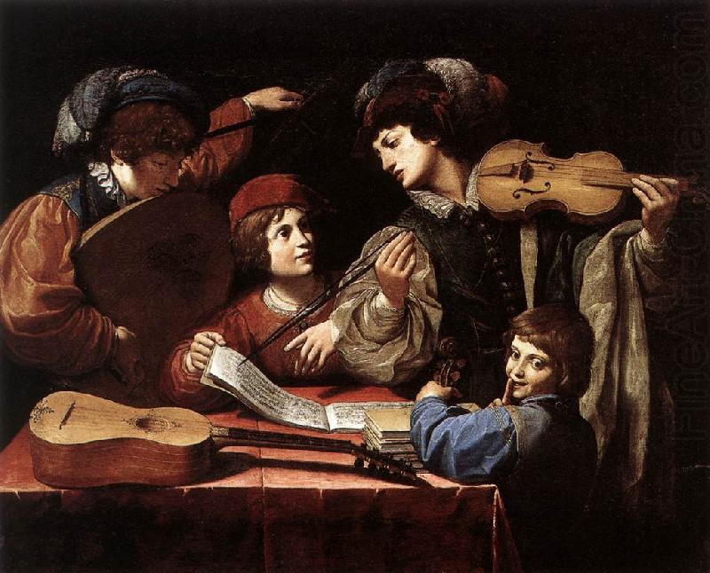 SPADA, Lionello The Concert wtr china oil painting image